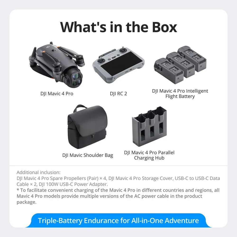 DJI Mavic 4 Pro Fly More Combo (DJI RC 2)