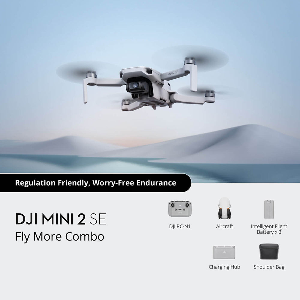 DJI Mini 2 SE Fly More Combo Drone