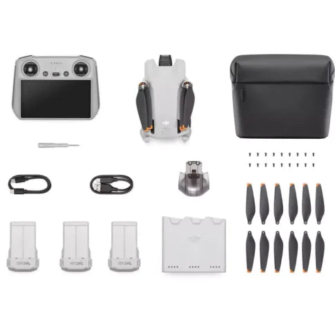 DJI Mini 3 Drone with DJI RC Remote (Fly More Combo)