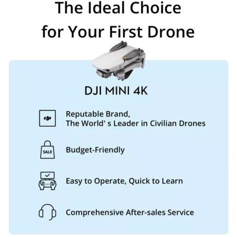 DJI Mini 4K Drone Fly More Combo (3 Battery + Charging Hub Kit)